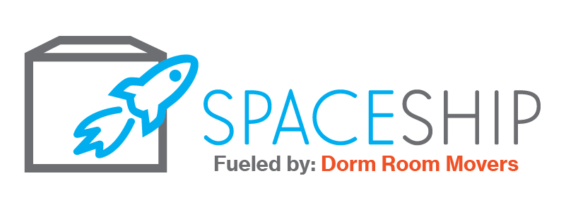 Spaceship fueled by Dorm Room Movers